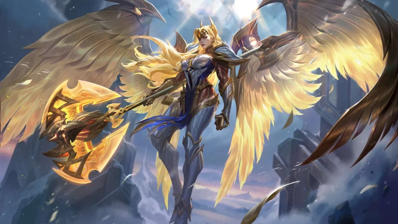 Freya Valkyrie skin artwork