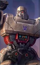 Granger wearing the Megatron skin, in-game portrait