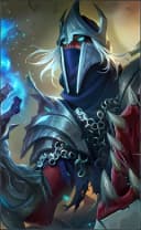 Hanzo wearing the Undead King skin, in-game portrait