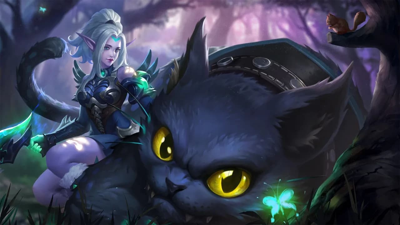 Irithel Nightarrow skin artwork