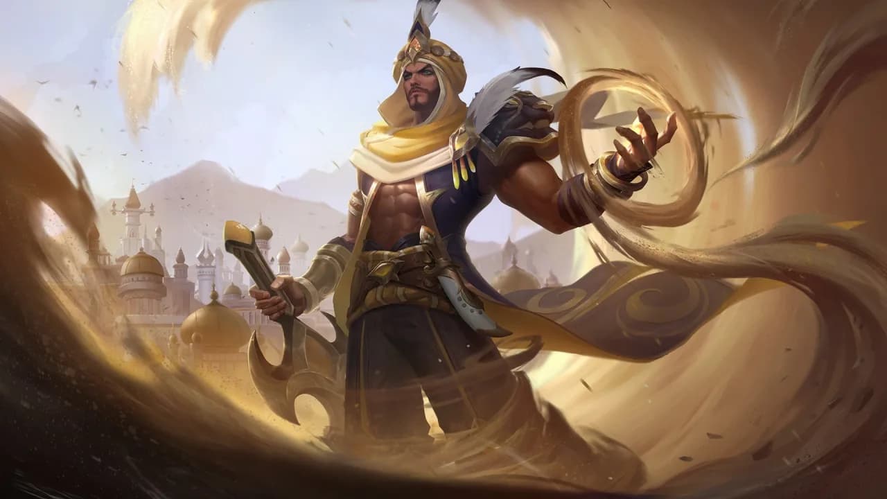 Khaleed Prince of Sand skin artwork