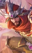 Khaleed wearing the Desert Salamander skin, in-game portrait