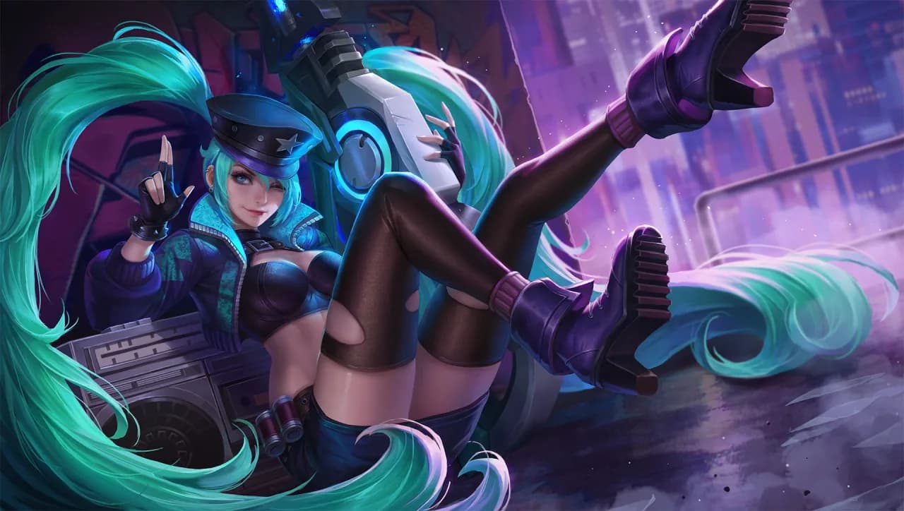 Layla Green Flash skin artwork