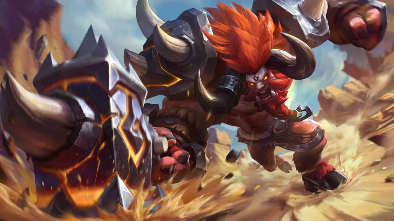 Minotaur Son of Minos skin artwork