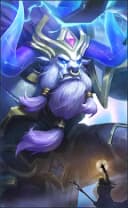 Minotaur wearing the Taurus skin, in-game portrait