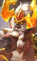 Minotaur wearing the Dreadnought skin, in-game portrait