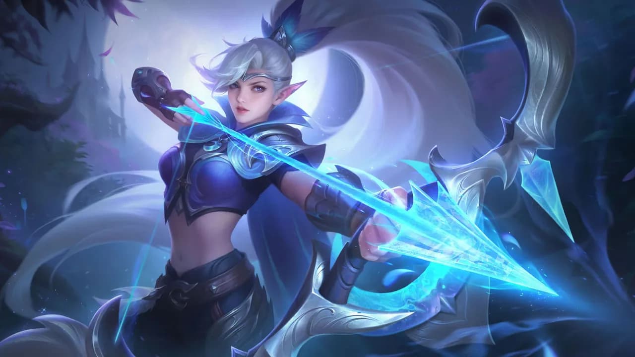 Miya Moonlight Archer skin artwork