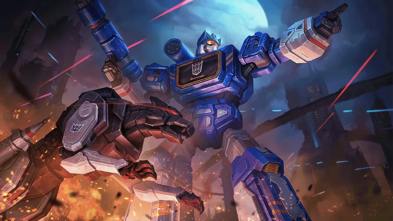Popol and Kupa Soundwave & Ravage skin artwork
