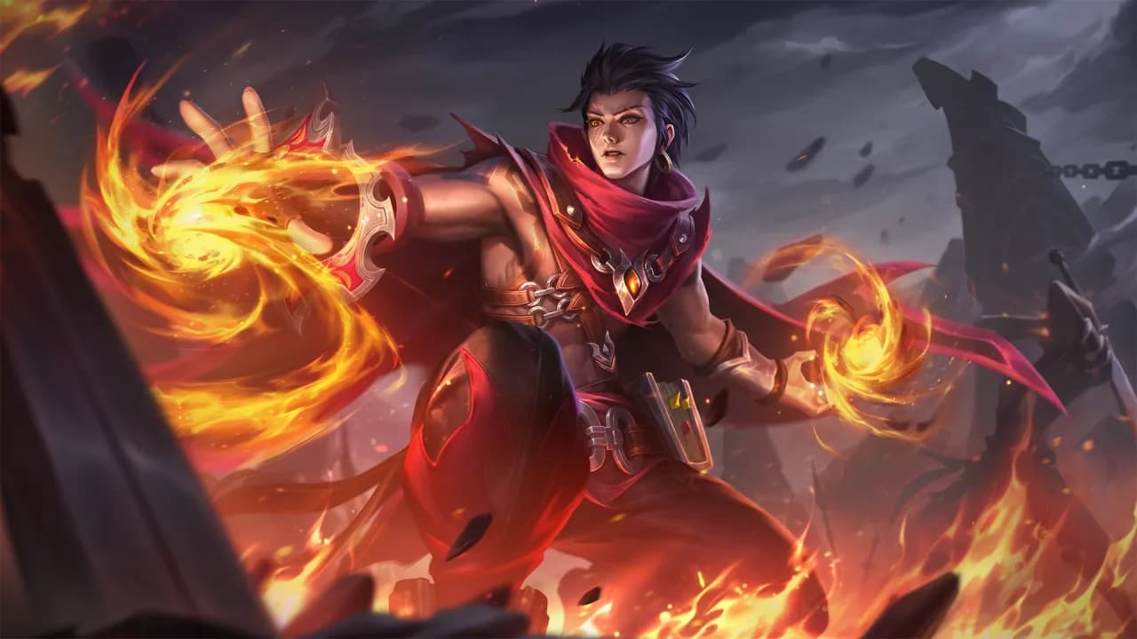 Valir Pale Flame skin artwork