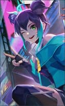 Wanwan wearing the M-World Wanwan skin, in-game portrait