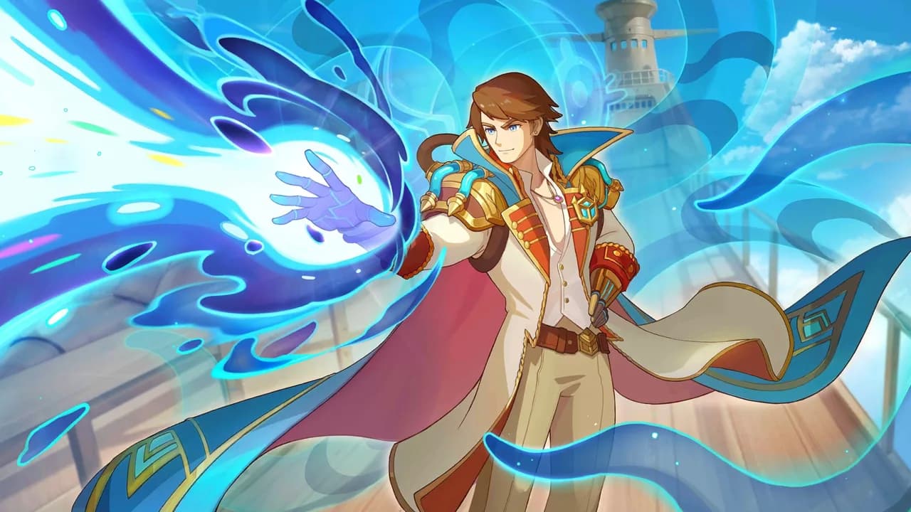 Xavier Beyond the Clouds Xavier skin artwork