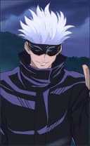 Xavier wearing the Satoru Gojo skin, in-game portrait